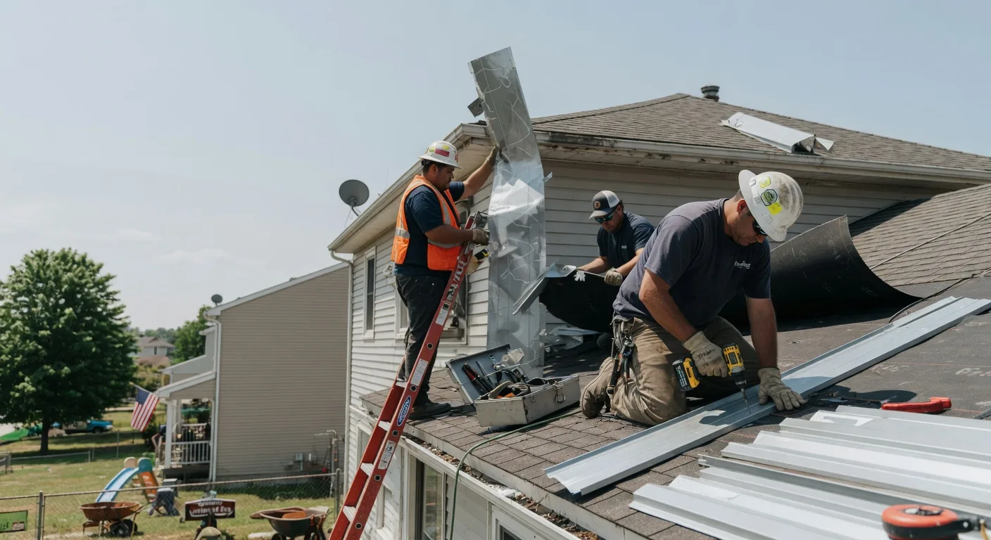 Storm Damage Metal Roof Repair in Nikolski, AK